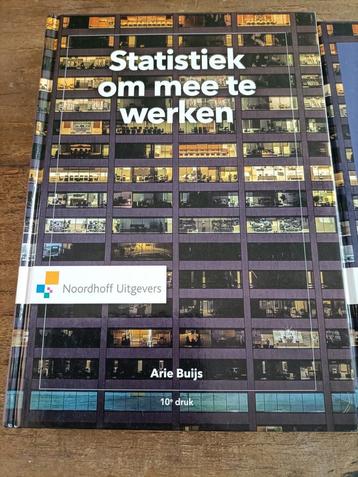 Arie Buys - Statistiek om mee te werken + opgaven en uitwerk beschikbaar voor biedingen