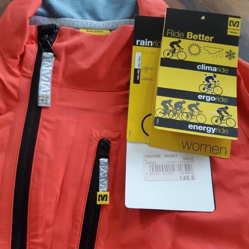 Wielren jack rood maat L Nieuw, Sport en Fitness, Wielrennen, Zo goed als nieuw, Kleding, Ophalen of Verzenden