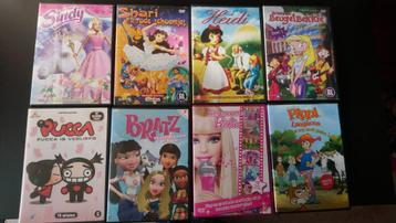 8 meisjes dvd's beschikbaar voor biedingen