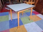 Kei mooi SCHILTE Vintage tafeltje tafel Izgst! Zie omsch,, Ophalen, Gebruikt, Rechthoekig