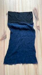 Humanoid rok maat m zijde donkerblauw, Kleding | Dames, Rokken, Ophalen of Verzenden, Zo goed als nieuw, Blauw, Onder de knie