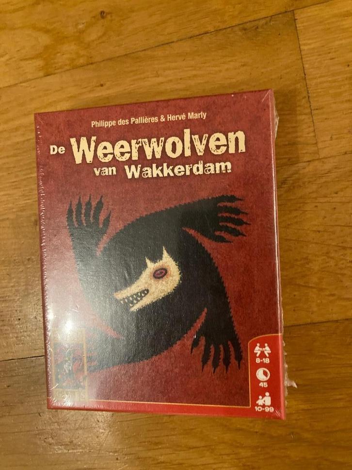 Weerwolven van Wakkerdam – Gezelschapsspel (nieuw), Hobby en Vrije tijd, Gezelschapsspellen | Kaartspellen, Nieuw, Vijf spelers of meer