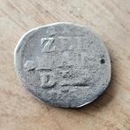 Oude zilveren munt dubbele stuiver Zeeland 169., Ophalen of Verzenden, Vóór koninkrijk, Overige waardes