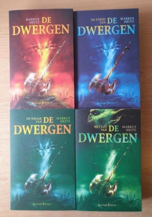 Markus Heitz - De Dwergen 1 t/m 4, Boeken, Fantasy, Gelezen, Ophalen of Verzenden