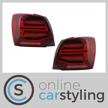 LED Achterlichten VW Polo 6R/C Rood Wit Lightbar Design beschikbaar voor biedingen