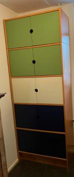 Kantoorkast  IKEA, breed 84cm, diep 42,cm, hoog 219,50cm, Ophalen, Gebruikt