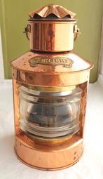 DHR Heklicht olielamp scheeps koperen lamp boot, Watersport en Boten, Ophalen of Verzenden, Gebruikt