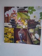 Canvas lijsten met buddha, Ophalen, Hout, 50 tot 75 cm, 50 tot 75 cm