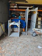 Aluminium gevelsteiger met aanhanger 4m1, Ophalen, Gebruikt, Aluminium