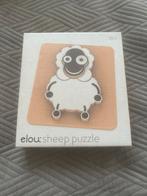 Elou Houten Schaap Puzzel - Nieuwstaat!, Ophalen of Verzenden, Zo goed als nieuw, Van hout, Minder dan 10 stukjes