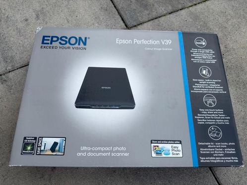 Epson Perfection V39 Flatbedscanner, Computers en Software, Scanners, Gebruikt, Flatbedscanner, MacOS, Windows, Linux, Ophalen