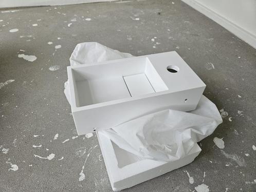 wasbak voor toilet, Huis en Inrichting, Badkamer | Badtextiel en Accessoires, Nieuw, Overige typen, Wit, Ophalen