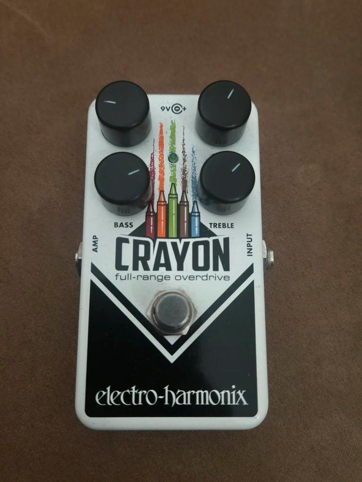 Electro-Harmonix Crayon (inclusief doosje), Muziek en Instrumenten, Effecten, Zo goed als nieuw, Distortion, Overdrive of Fuzz
