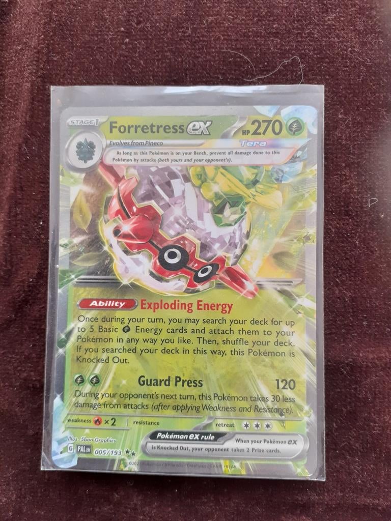 Forretress ex 005/193, Ophalen of Verzenden, Losse kaart