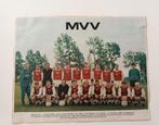 Poster/knipsel MVV eind jaren 60 met de namen van de spelers, Verzamelen, Ophalen of Verzenden, Gebruikt, Overige binnenlandse clubs