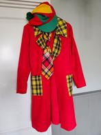 Carnavalskleding Clownspak Maat 48/50, Carnaval, Maat 48/50 (M), Ophalen of Verzenden, Zo goed als nieuw