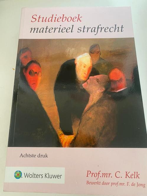 Studieboek materieel strafrecht, Boeken, Wetenschap, Zo goed als nieuw, Ophalen of Verzenden