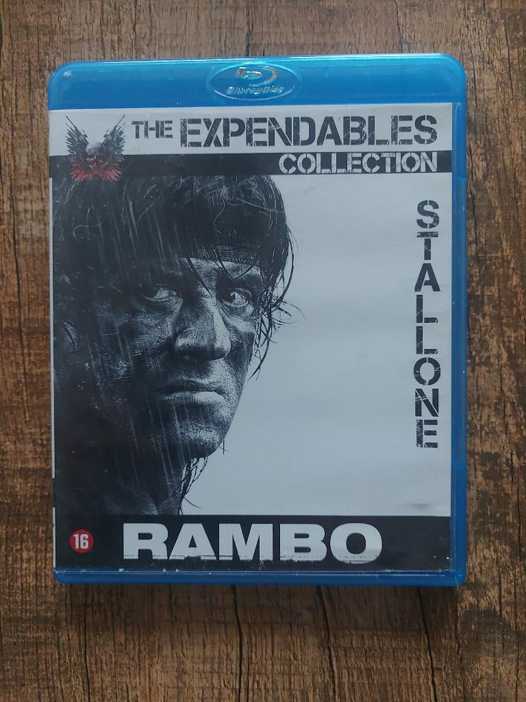 Blue ray disc / Rambo - met Silvester Stallone, Ophalen of Verzenden, Gebruikt, Actie