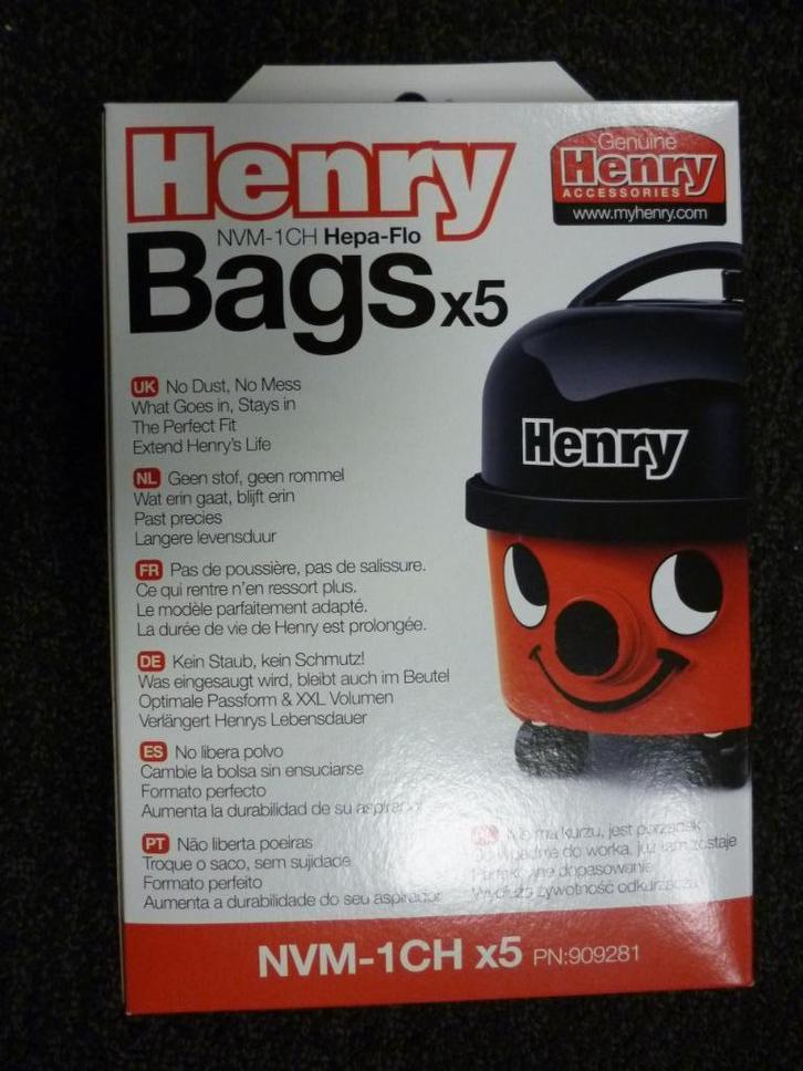 stofzakken numatic henry NIEUW nvm1 5 stofzak, Huis en Inrichting, Schoonmaakartikelen, Ophalen of Verzenden