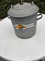 Oude zink Weckketel voor 100% in orde en volledig compleet, Antiek en Kunst, Curiosa en Brocante, Ophalen