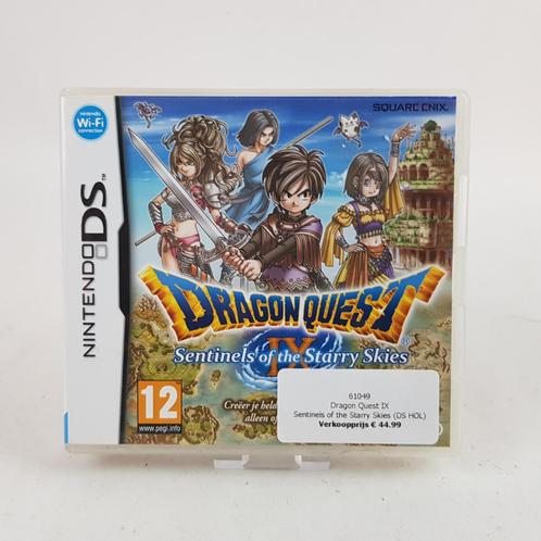 Dragon Quest IX - Sentinels Starry Skies ||Bij ons: €44.99, Spelcomputers en Games, Games | Nintendo DS, Zo goed als nieuw, Role Playing Game (Rpg)