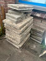 Gebruikte terrastegels - diverse formaten, Ophalen, Gebruikt, Minder dan 5 m², Beton