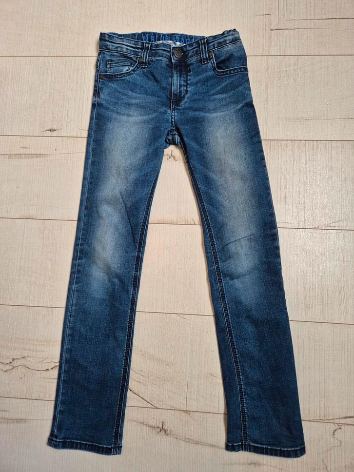 Blauwe SLIM FIT jeans mt 146 (Blue Ridge), Kinderen en Baby's, Kinderkleding | Maat 146, Zo goed als nieuw, Jongen, Broek, Ophalen