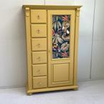 Restyle meidenkast kidsroom kledingkast Farrow & Ball geel, Ophalen, Gebruikt, Minder dan 75 cm, 50 tot 70 cm