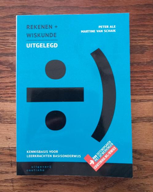 Martine van Schaik - Rekenen en wiskunde uitgelegd, Boeken, Schoolboeken, Zo goed als nieuw, Nederlands, Overige niveaus, Ophalen of Verzenden