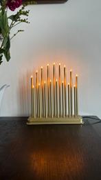 Kerst Tafellamp Kandelaar - Sfeervolle Verlichting, Kunststof, Ophalen of Verzenden, Zo goed als nieuw, Kandelaar