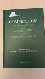 Compendium bij de 491 Gezangen – Liedboek voor de Kerken, Ophalen of Verzenden, Algemeen, Onbekend, Gelezen