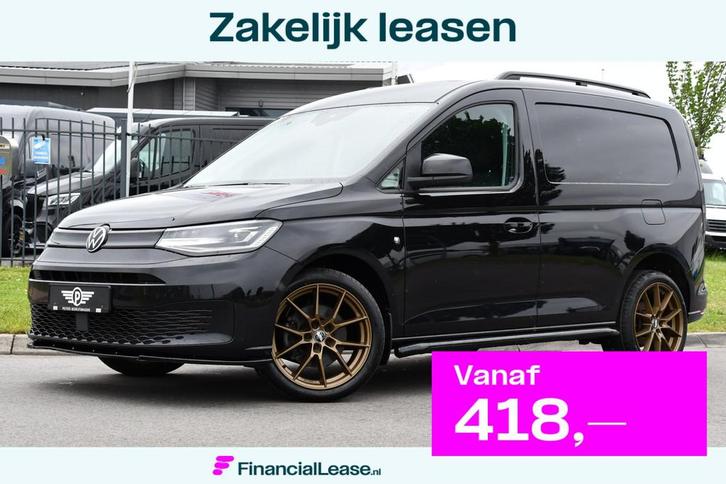 Volkswagen Caddy Cargo 2.0 TDI black Edition Camera, Cruise,, Auto's, Bestelauto's, Bedrijf, Lease, Financial lease, ABS, Achteruitrijcamera