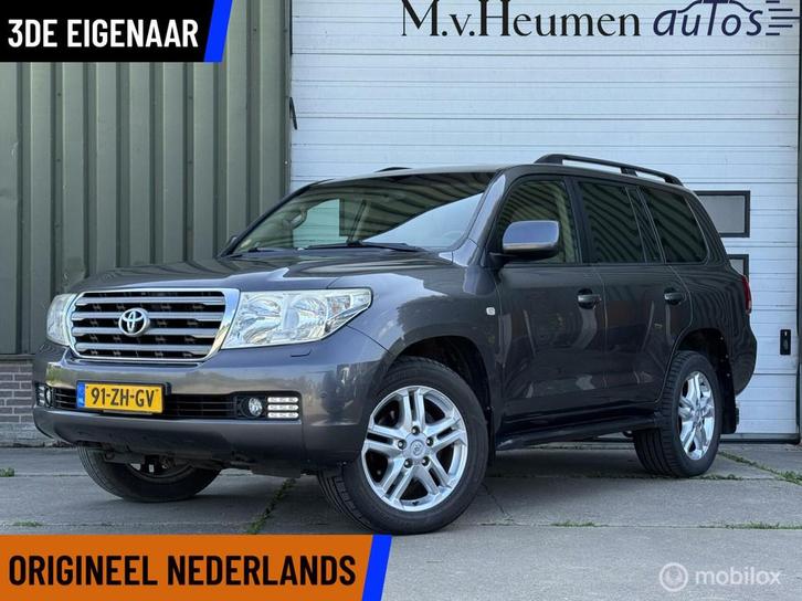 Toyota LandCruiser 200 V8 4.5 Executive 7p ORG NED Pano Keyl, Auto's, Toyota, Bedrijf, Te koop, Land Cruiser V8, 4x4, ABS, Achteruitrijcamera