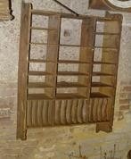 oud wandrek rek vakkenrek keukenrek bordenrek vakkenkast, Antiek en Kunst, Curiosa en Brocante, Ophalen