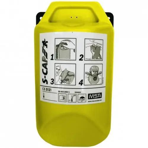 MSA S-Cap Vluchtmasker in Muurbox, Doe-het-zelf en Verbouw, Veiligheidskleding, Nieuw, Ophalen of Verzenden