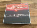 Romantic Clarinet concertos van Spohr Weber en Crusell 2-CD, Ophalen of Verzenden, Romantiek, Zo goed als nieuw, Orkest of Ballet