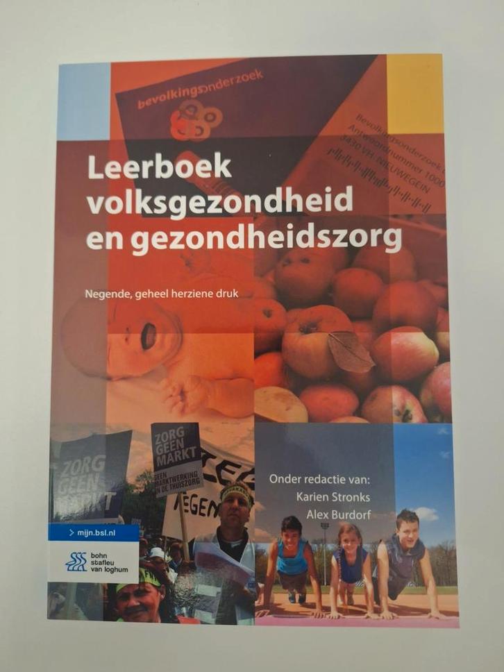 Leerboek Volksgezondheid en Gezondheidszorg, Boeken, Studieboeken en Cursussen, Zo goed als nieuw, HBO, Gamma, Ophalen of Verzenden