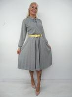 *Abfab Vintage Lichtgrijze Jurk uit Zweden M*, Maat 38/40 (M), Gabell Malmo, Ophalen of Verzenden, Zo goed als nieuw