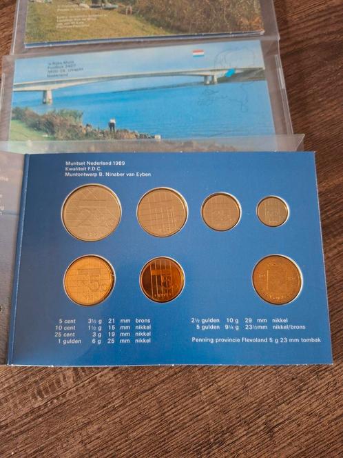 Nederlandse Muntset 1989 FDC, Postzegels en Munten, Munten | Nederland, Setje, 5 cent, Koningin Beatrix, Ophalen of Verzenden