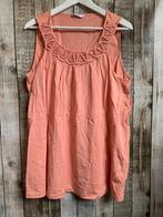 Super leuk zalm roze topje van Miss Etam (Maat 50), Verzenden, Zo goed als nieuw, Roze, Shirt of Top