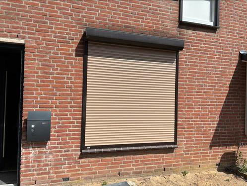 Bruine Rolluiken, Doe-het-zelf en Verbouw, Rolluiken, Gebruikt, Ophalen