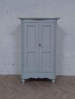 Landelijke klassieke linnenkast, tweedeurskast, biedermeier, Ophalen of Verzenden