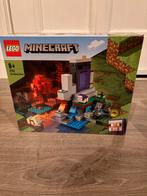 LEGO Minecraft 21172 The Ruined Portal - Complete Set, Kinderen en Baby's, Speelgoed | Duplo en Lego, Ophalen, Zo goed als nieuw