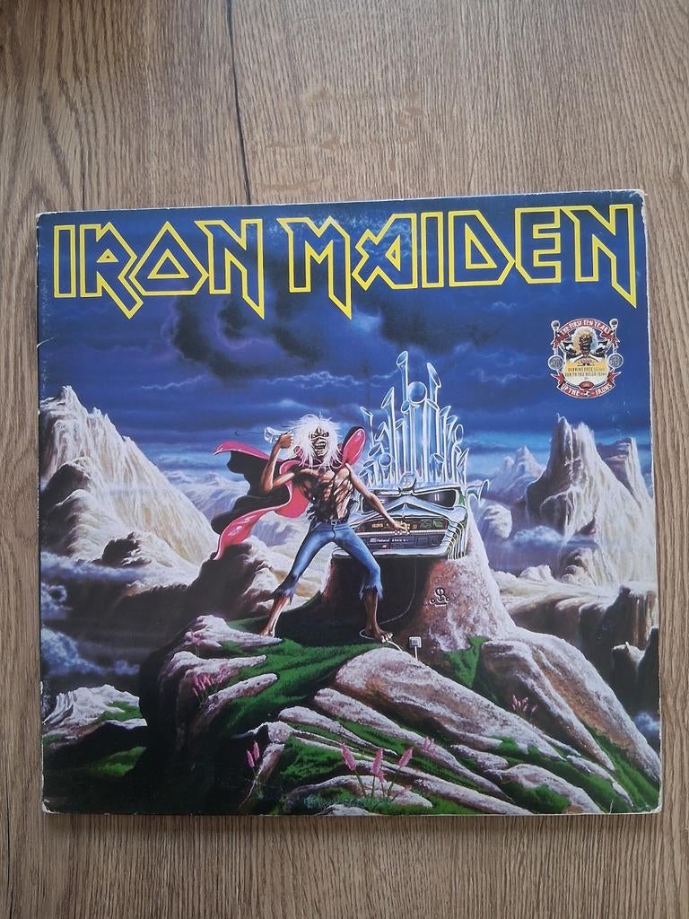 Iron Maiden Run to the hills/Running Free, Ophalen of Verzenden, Zo goed als nieuw