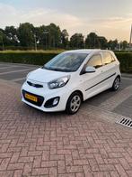 Kia Picanto 1.2 Cvvt 5-DRS 2012 Wit NAP Dealeronderhouden, Voorwielaandrijving, 86 pk, 4 cilinders, 400 kg