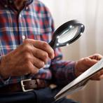 Handheld Leesloep met LED Licht - handloep 4 Diopter 10000 K, Vergrootglas of Loep, Nedis B.V., Info@nedis.com, Nieuw