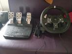 Logitech racestuur met gaspedaal voor de Xbox, Ophalen, Gebruikt, Stuurtje of Sportattribuut