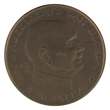 L.O. Wenckebach - Penning VPK, 1954 : Beelaerts v Blokland º beschikbaar voor biedingen