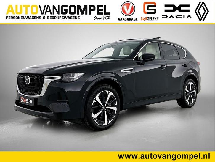 Mazda CX-60 2.5 e-SkyActiv PHEV Takumi | FULL OPTION | PANOR, Auto's, Mazda, Te koop, CX-60, 360° camera, 4x4, ABS, Achteruitrijcamera