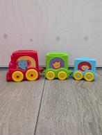 Fisher price stapel en go treintje choo choo, Ophalen of Verzenden, Zo goed als nieuw, Overige typen, Met wieltjes